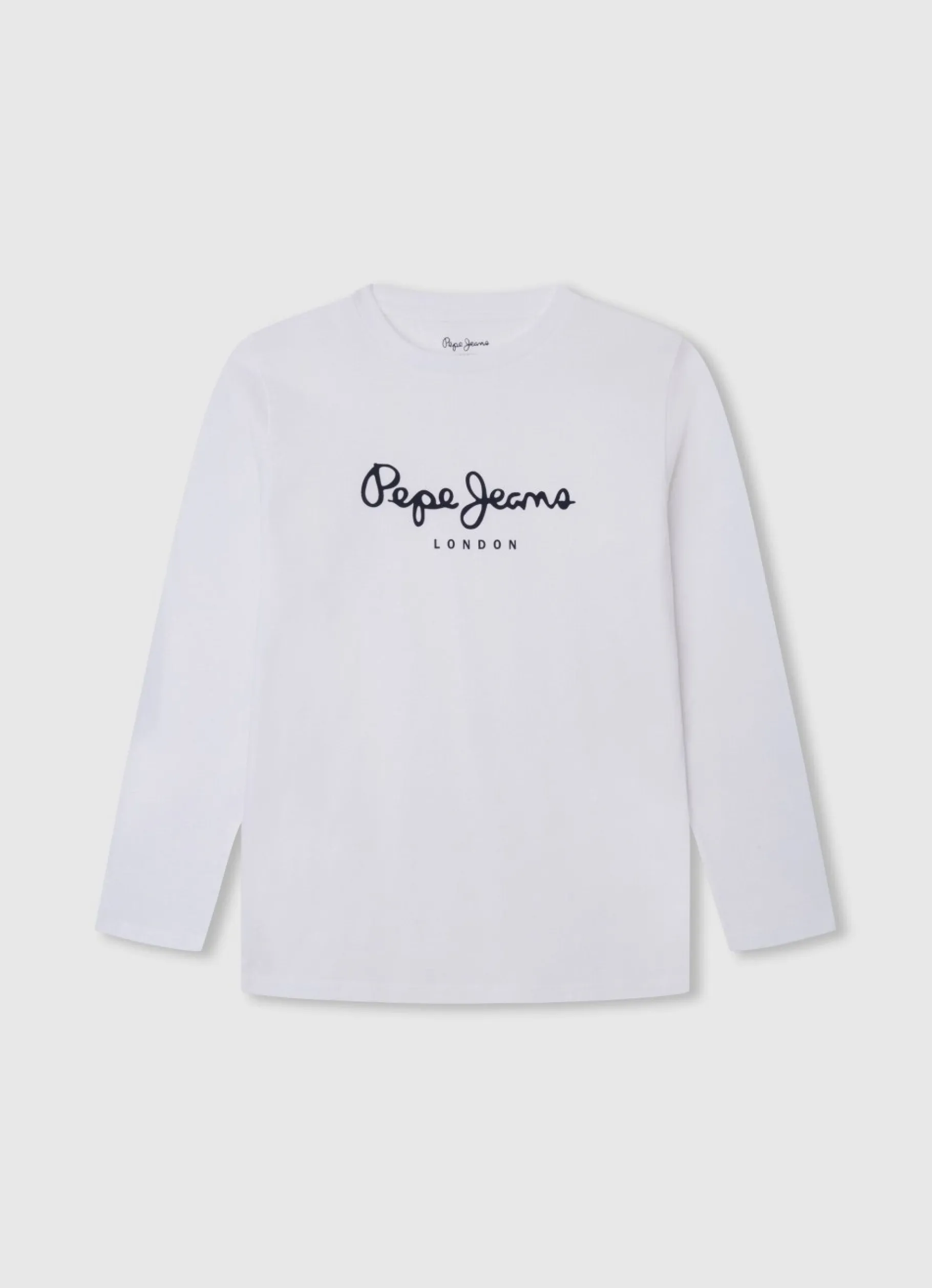 Boy Pepe Jeans Long-Sleeved T-Shirt Printed Logo