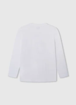 Boy Pepe Jeans Long-Sleeved T-Shirt Printed Logo