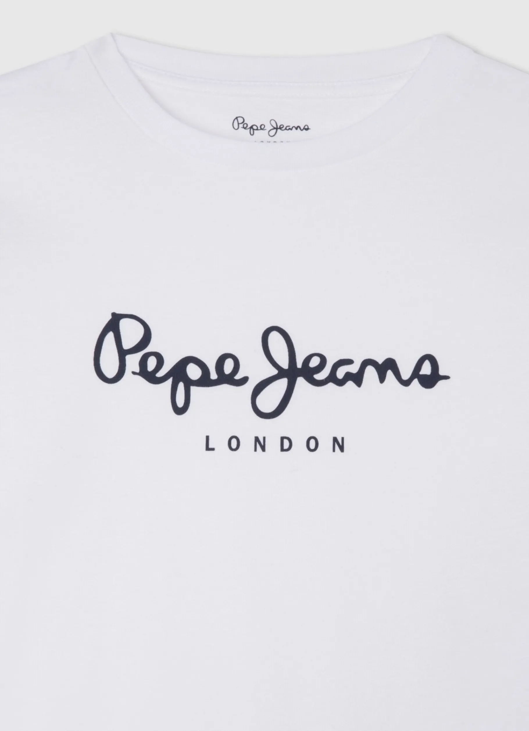 Boy Pepe Jeans Long-Sleeved T-Shirt Printed Logo