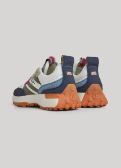 Women Pepe Jeans Lucky Grand Combined Trainers
