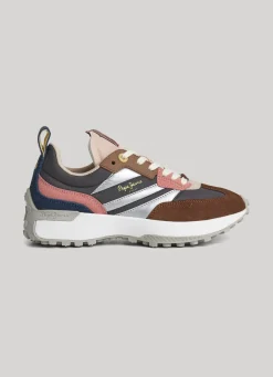 Women Pepe Jeans Lucky Grand Combined Trainers