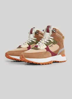Women Pepe Jeans Lucky Treck Combined Trainers