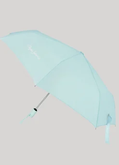 Women Pepe Jeans Macy Folding Automatic Umbrella