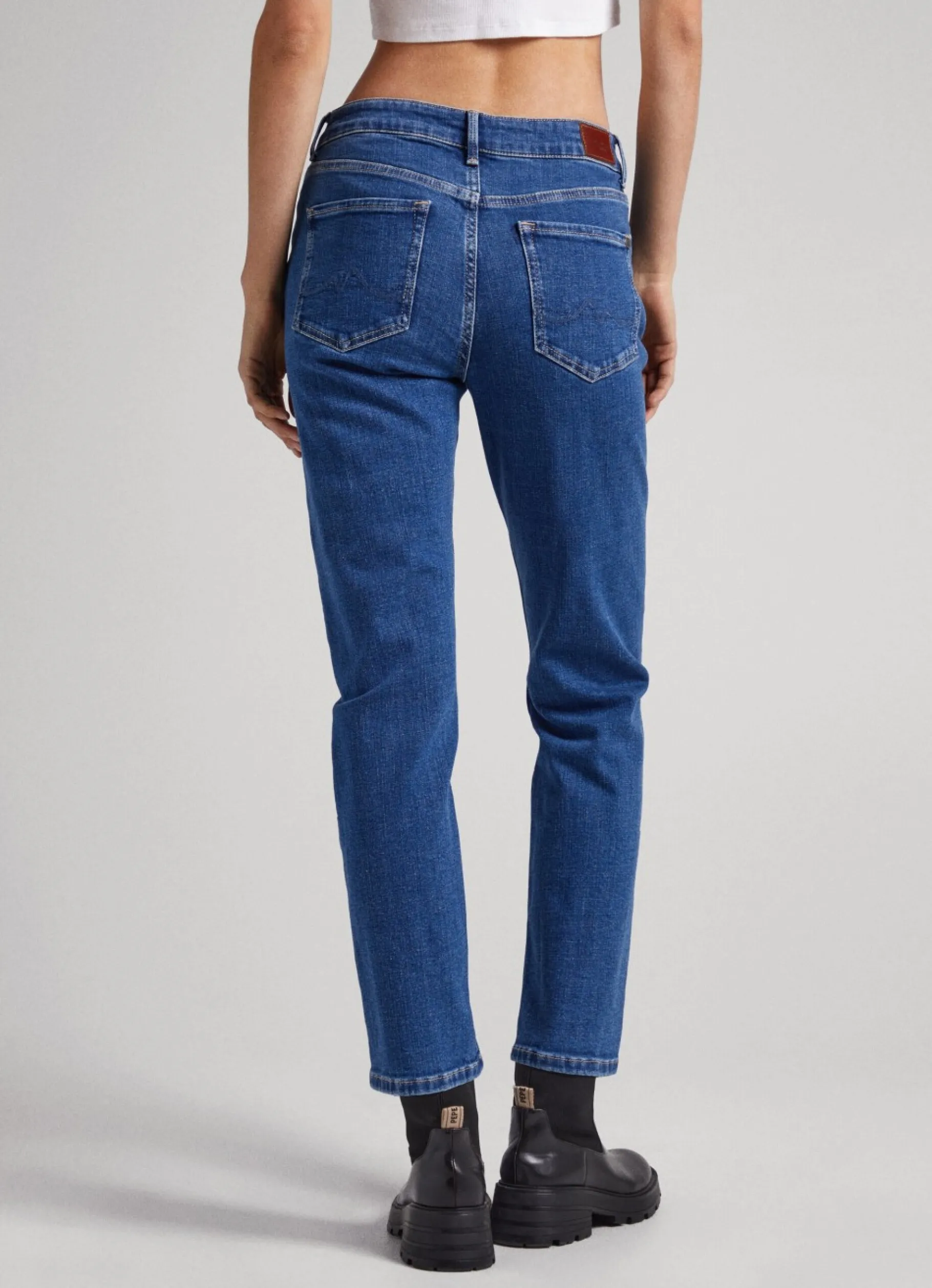 Women Pepe Jeans Mary Regular Fit High-Rise Jeans