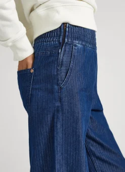 Women Pepe Jeans Marylou Wide Fit High-Rise Jeans