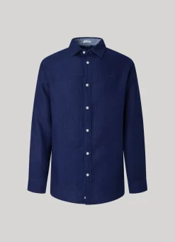 Men Pepe Jeans Micro Dots Cotton Shirt