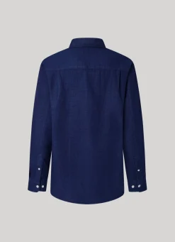 Men Pepe Jeans Micro Dots Cotton Shirt