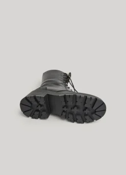 Women Pepe Jeans Mid-Calf Lace-Up Boots