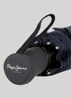 Men Pepe Jeans Ned Folding Automatic Umbrella