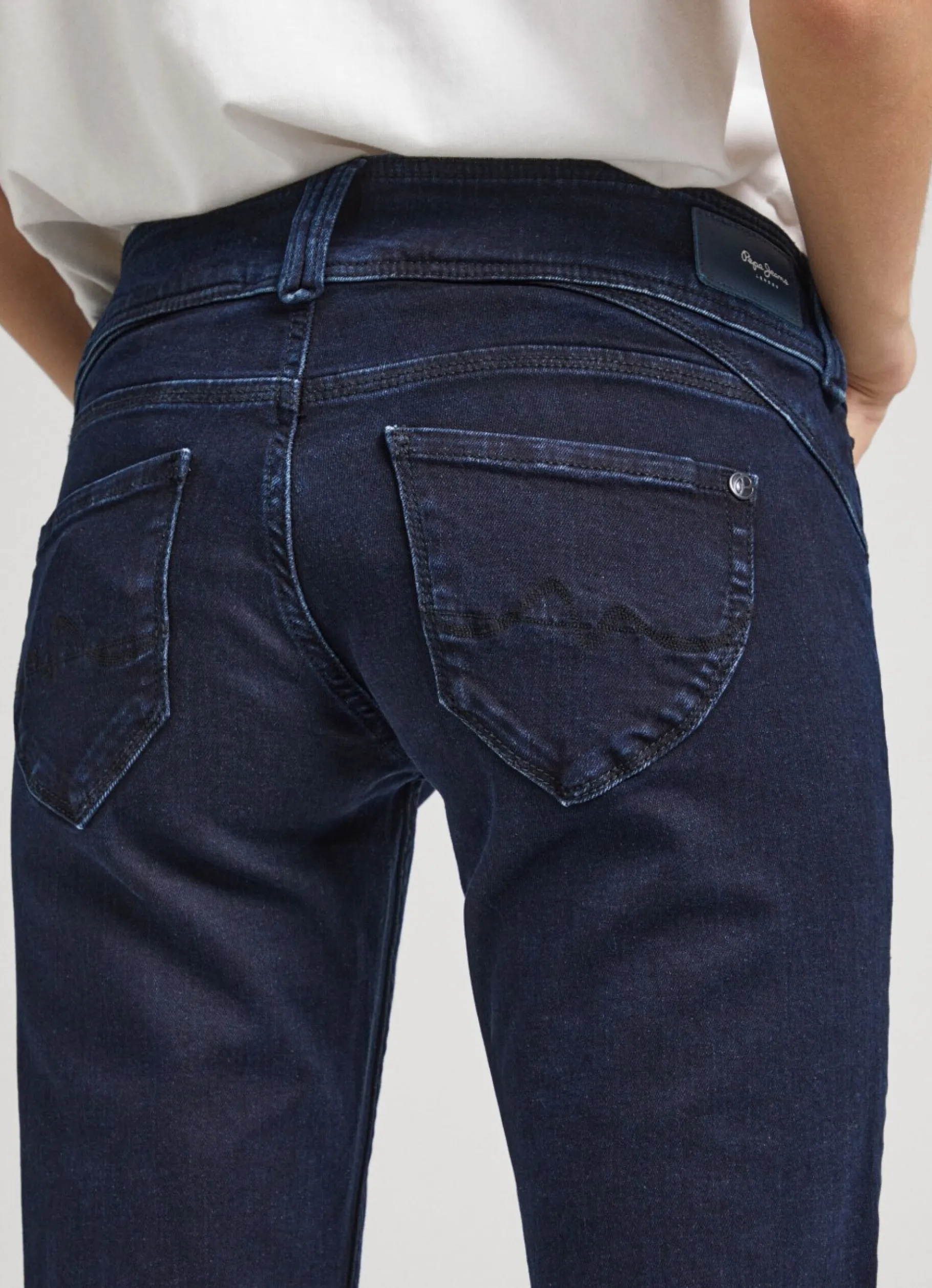 Women Pepe Jeans New Gen Regular Fit Mid-Rise Jeans