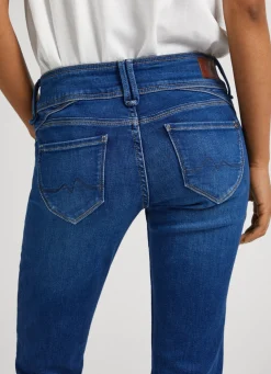 Women Pepe Jeans New Gen Regular Fit Mid-Rise Jeans