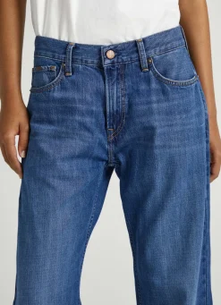 Women Pepe Jeans Nicky Boyfriend Fit Low-Rise Jeans