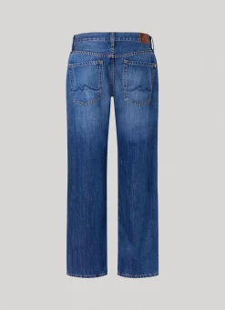 Women Pepe Jeans Nicky Boyfriend Fit Low-Rise Jeans