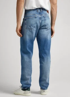 Men Pepe Jeans Nils Loose Fit Drop-Rise Jeans