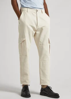 Men Pepe Jeans Nolan Loose Fit Cargo Trousers
