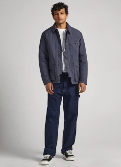 Men Pepe Jeans Nylon Hunting Jacket