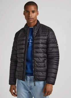 Men Pepe Jeans Nylon Puffer Jacket