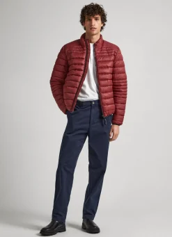 Men Pepe Jeans Nylon Puffer Jacket