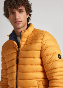 Men Pepe Jeans Nylon Puffer Jacket