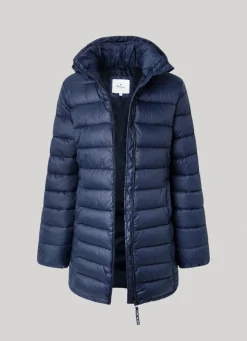 Women Pepe Jeans Nylon Puffer Jacket
