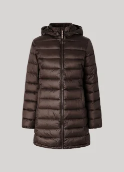 Women Pepe Jeans Nylon Puffer Jacket