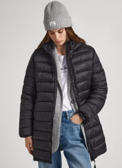 Women Pepe Jeans Nylon Puffer Jacket
