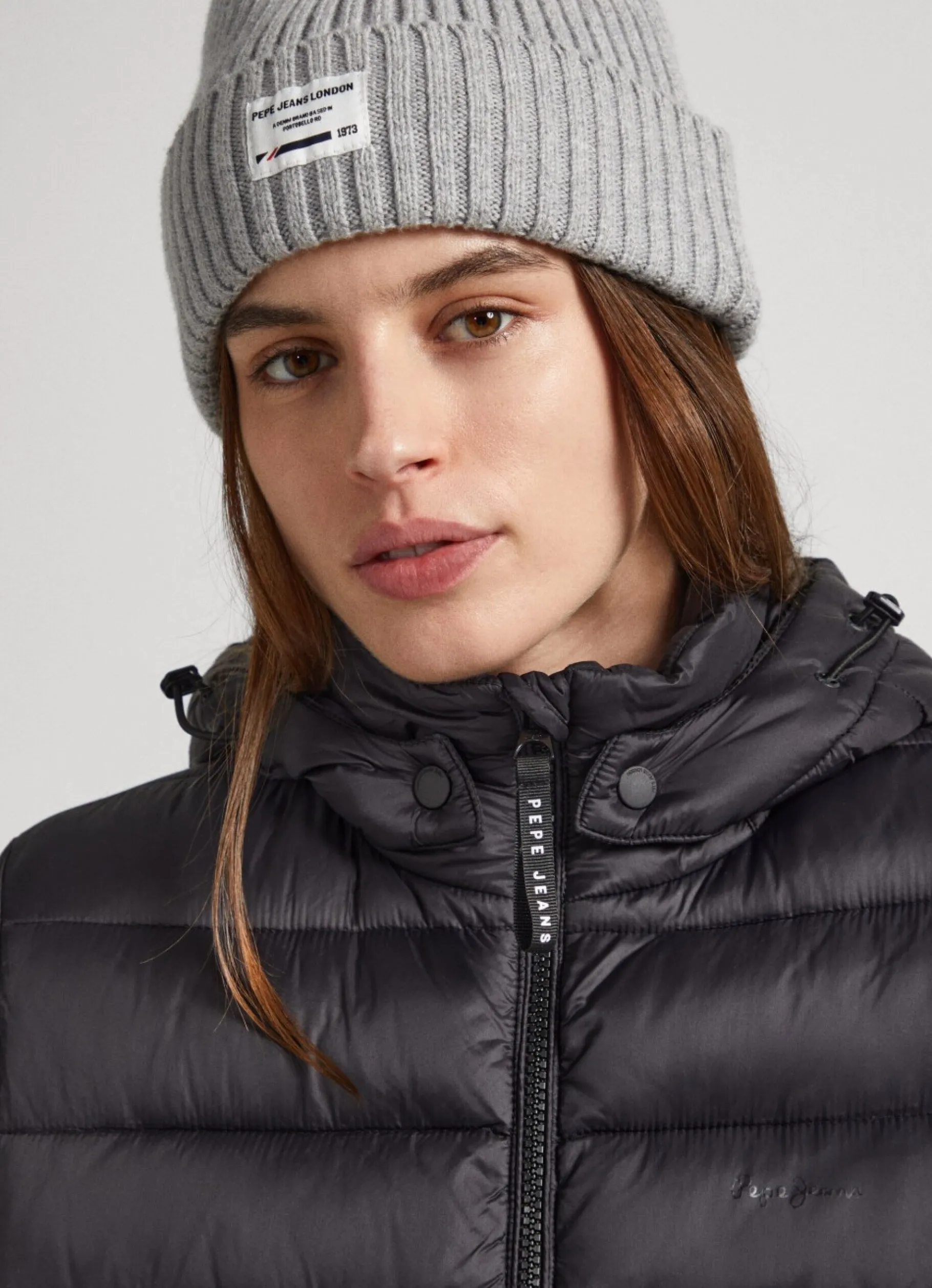 Women Pepe Jeans Nylon Puffer Jacket