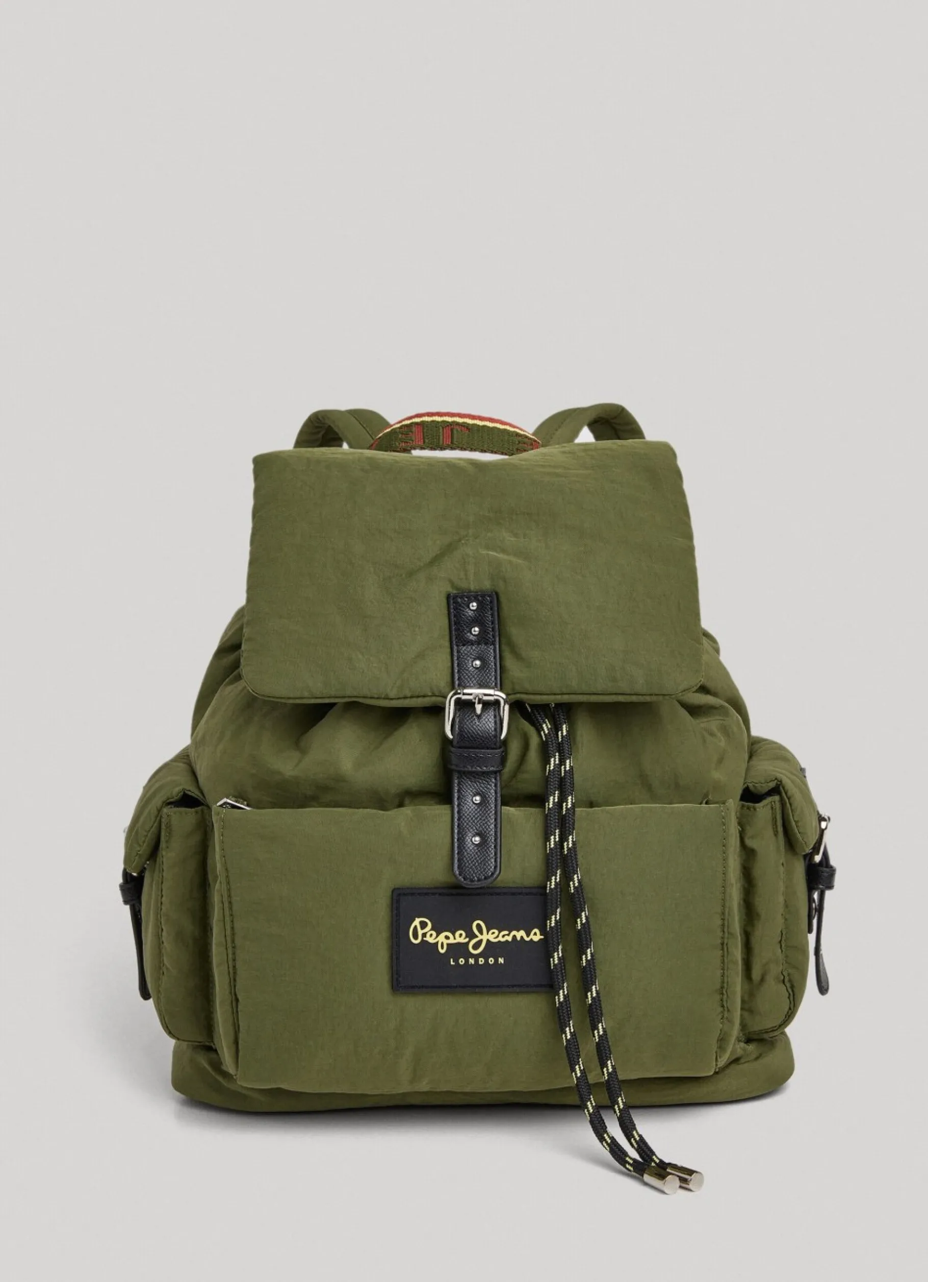 Women Pepe Jeans Nylon Travel Backpack