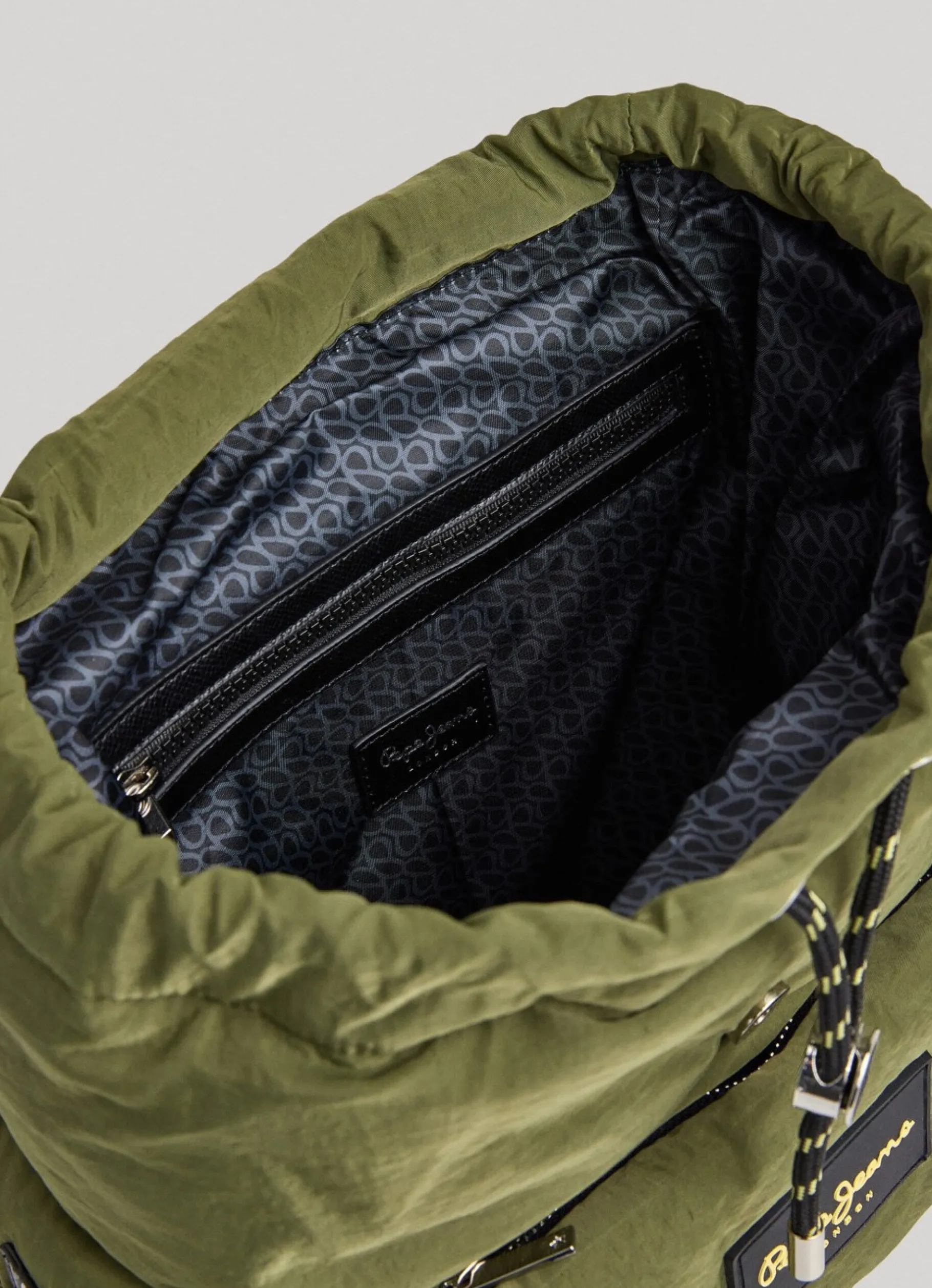 Women Pepe Jeans Nylon Travel Backpack