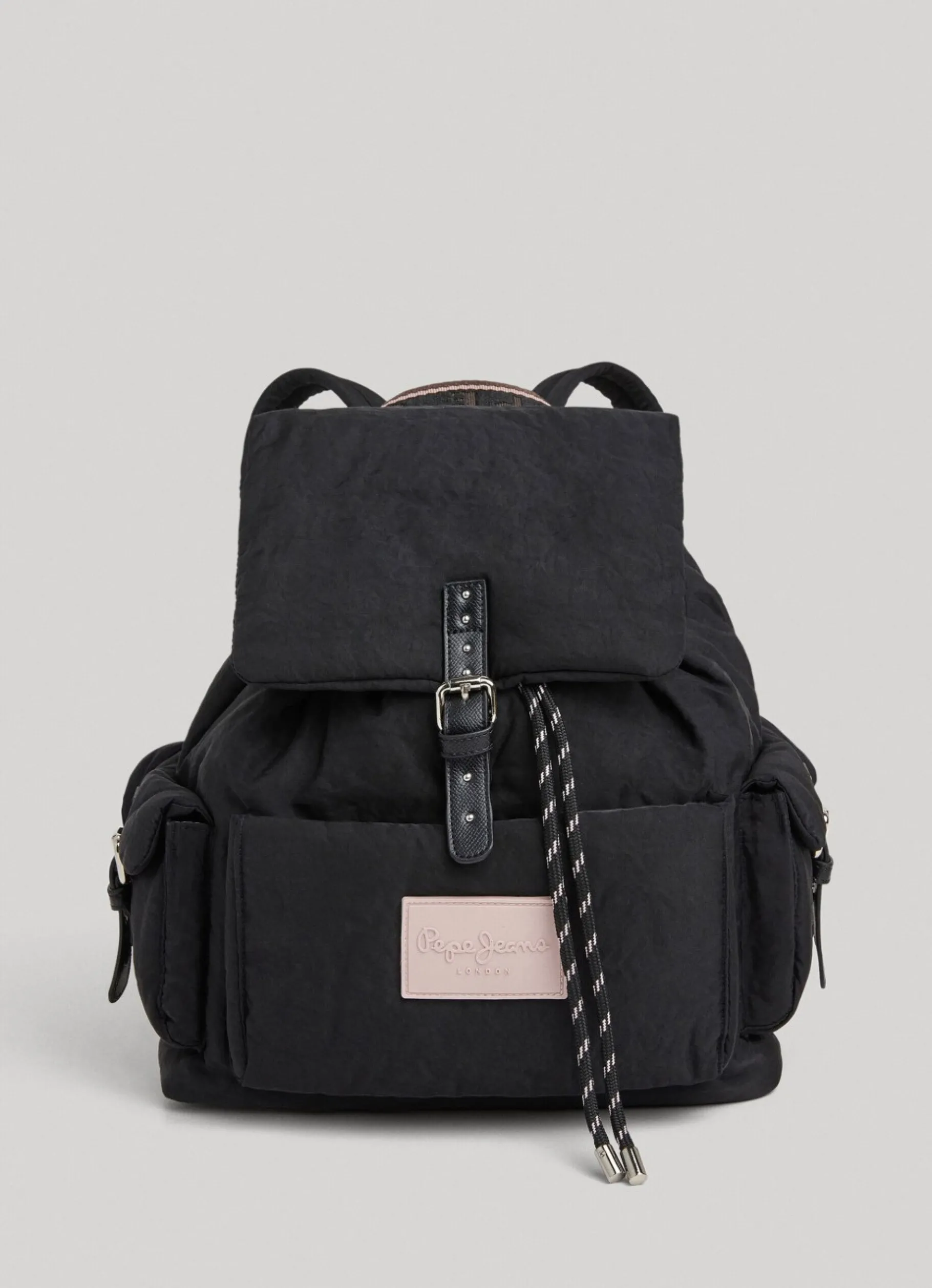 Women Pepe Jeans Nylon Travel Backpack