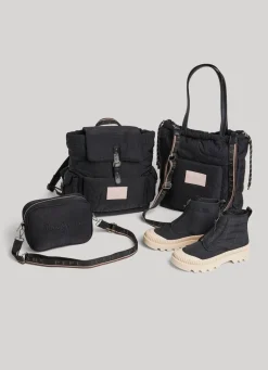 Women Pepe Jeans Nylon Travel Backpack