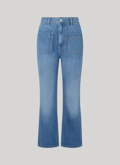 Women Pepe Jeans Nyomi Relaxed Fit High-Rise Jeans