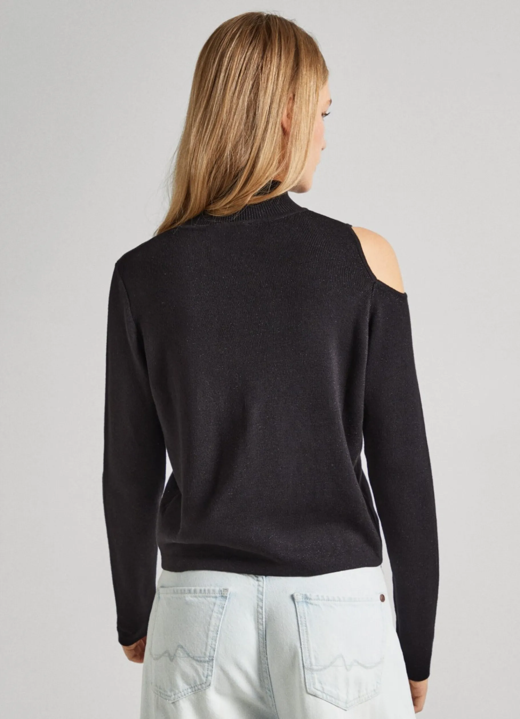 Women Pepe Jeans Open Shoulder Knit