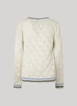 Women Pepe Jeans Openwork Detail Jumper