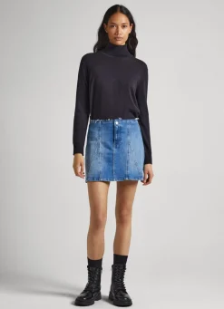Women Pepe Jeans Openwork Detail Knit