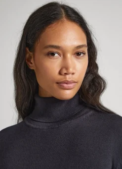 Women Pepe Jeans Openwork Detail Knit
