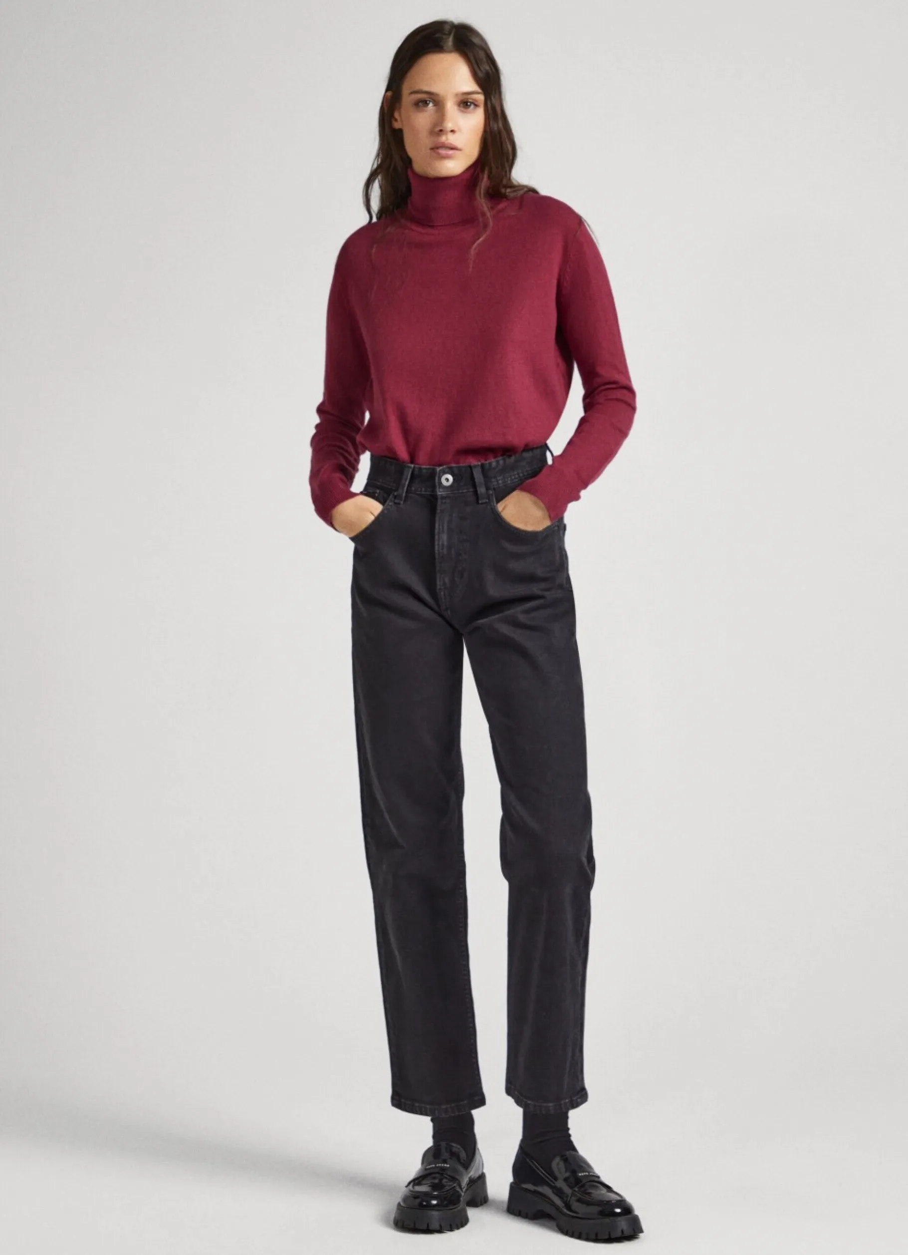 Women Pepe Jeans Openwork Detail Knit