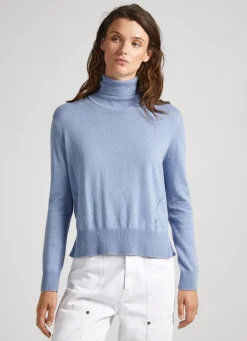 Women Pepe Jeans Openwork Detail Knit