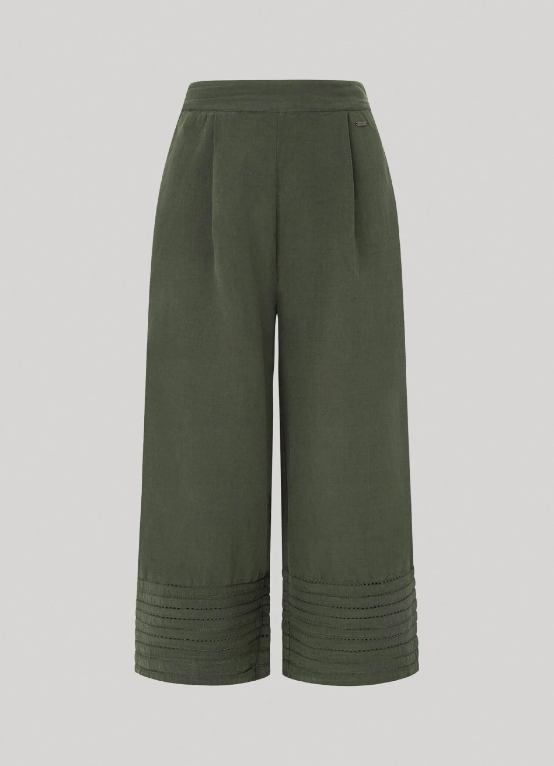 Women Pepe Jeans Openwork Palazzo Trousers
