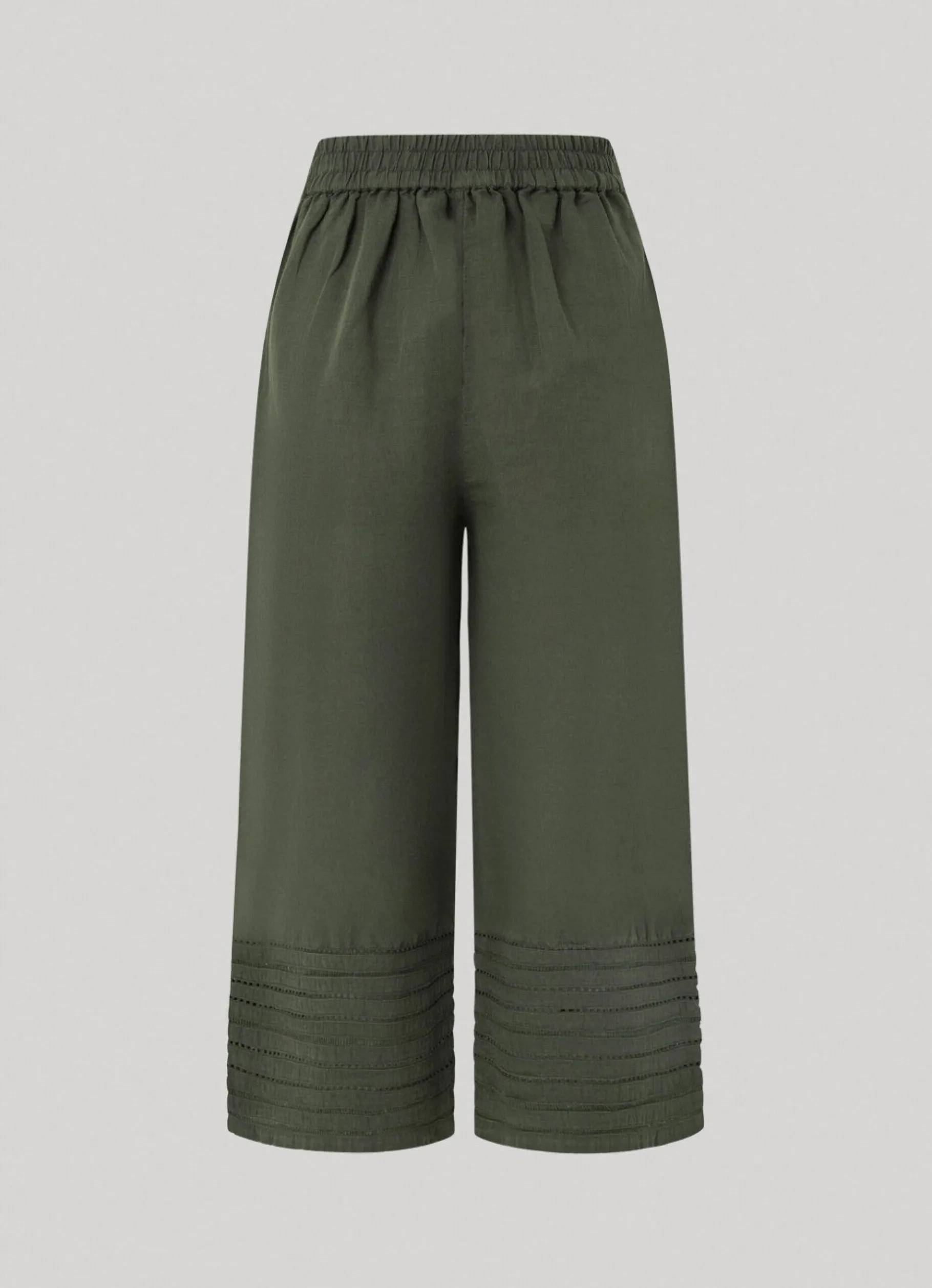 Women Pepe Jeans Openwork Palazzo Trousers