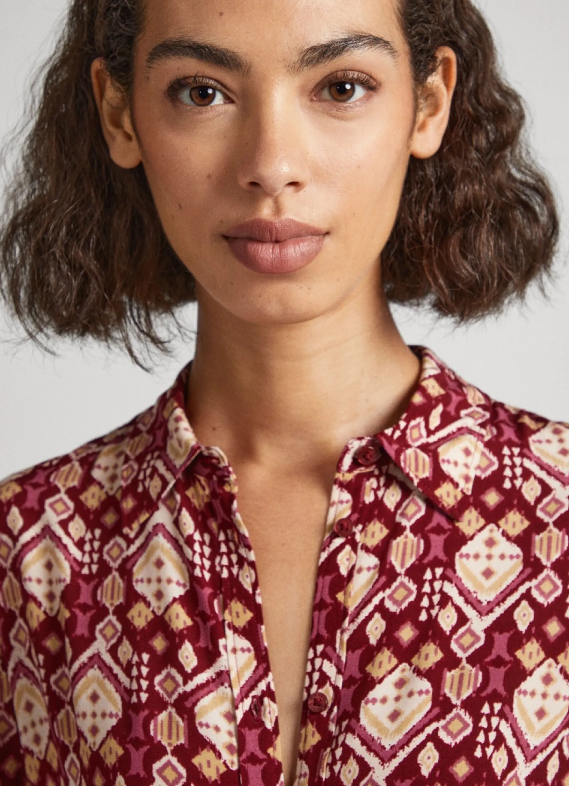 Women Pepe Jeans Ornamental Print Dress