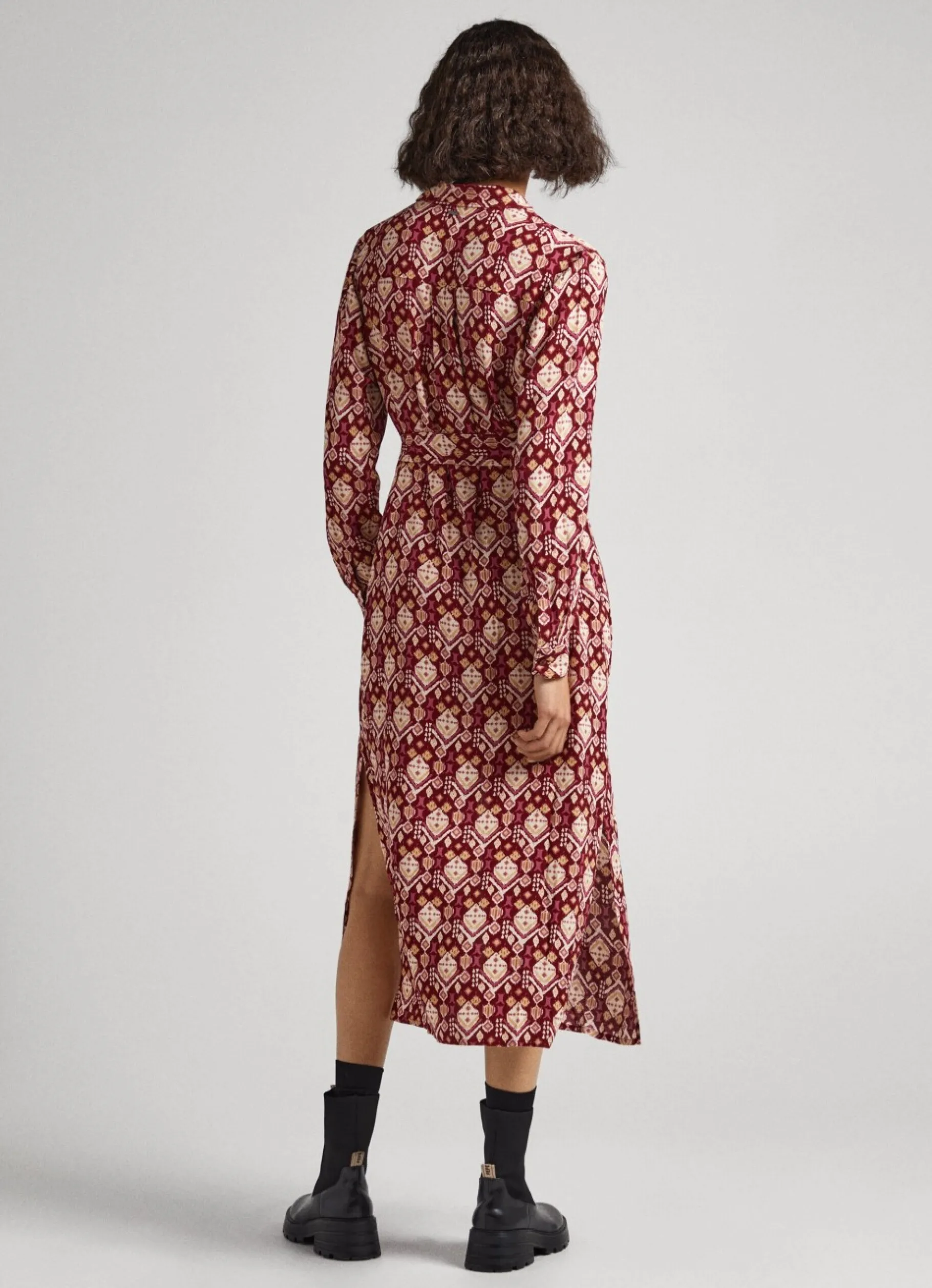 Women Pepe Jeans Ornamental Print Dress