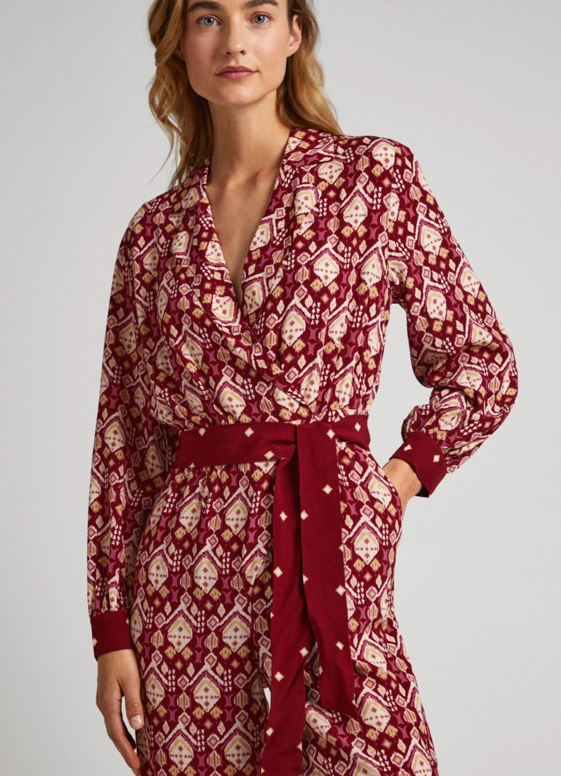 Women Pepe Jeans Ornamental Print Jumpsuit