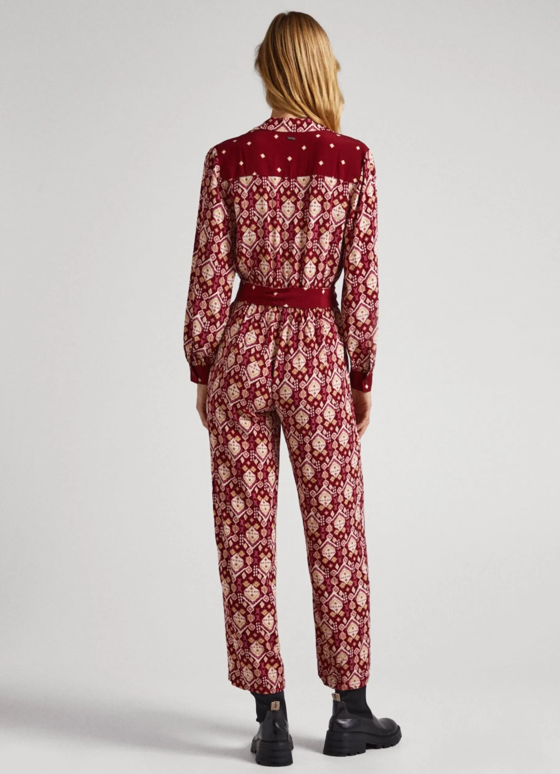 Women Pepe Jeans Ornamental Print Jumpsuit