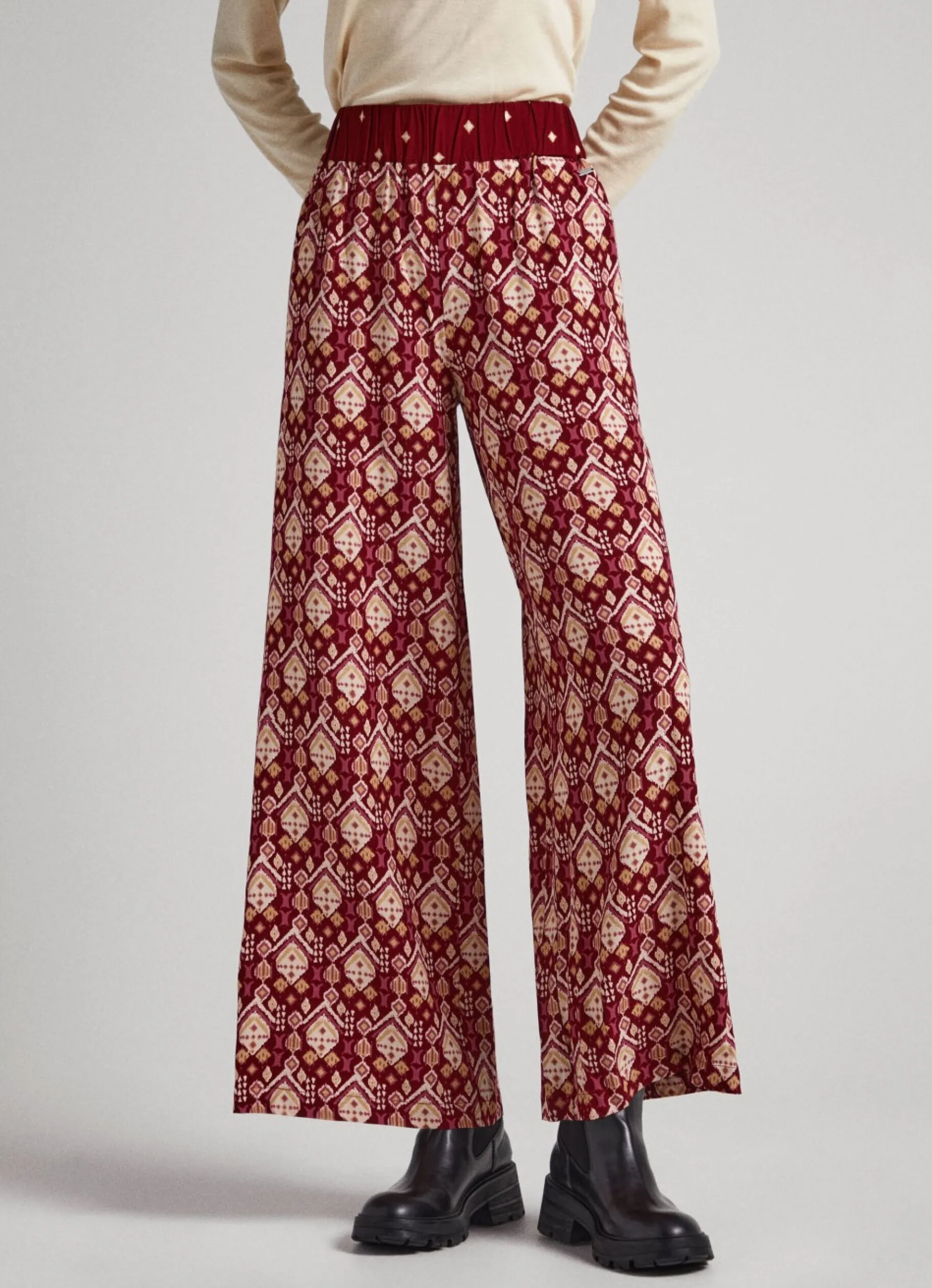 Women Pepe Jeans Ornamental Pyjama Trousers