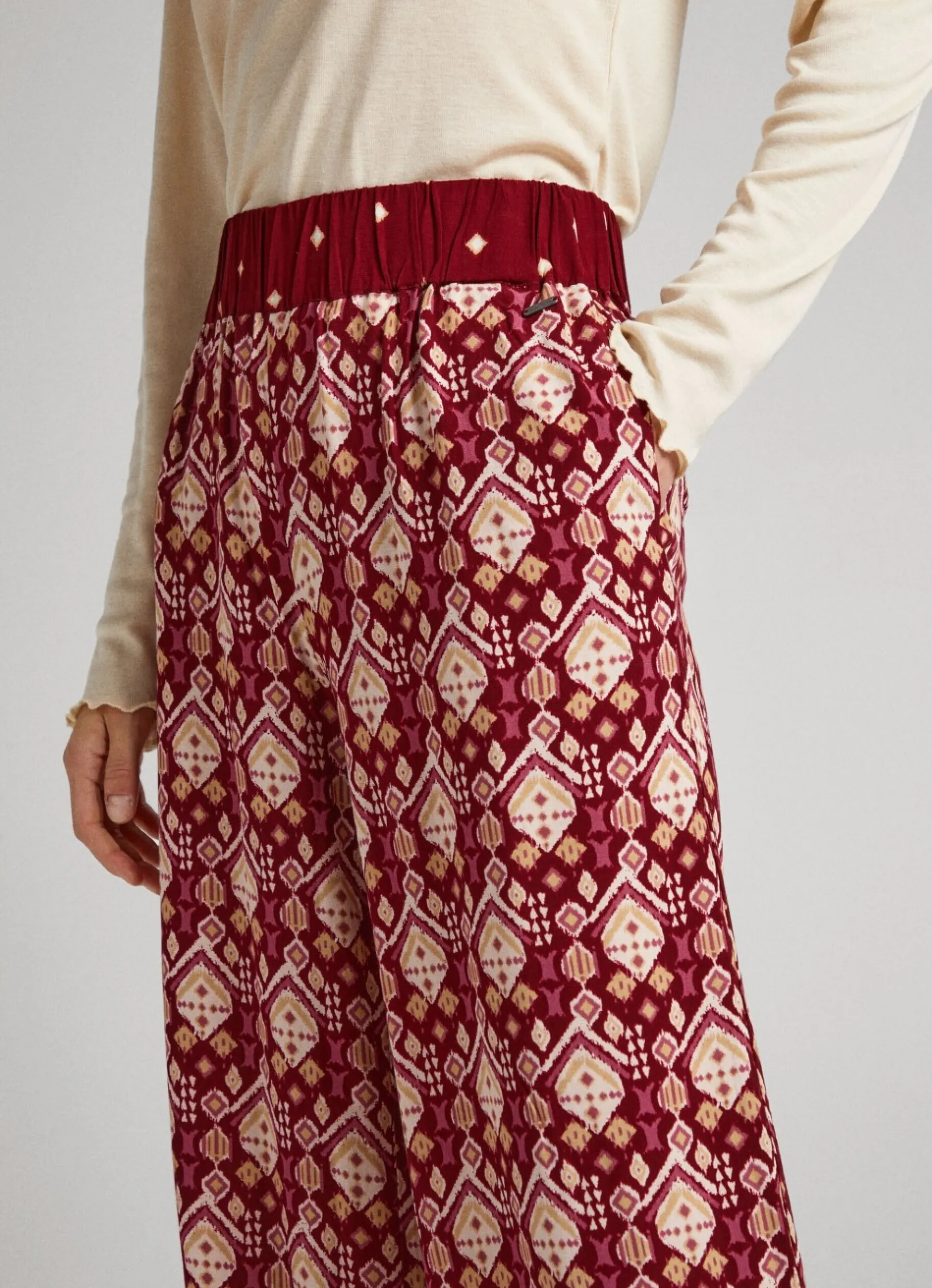 Women Pepe Jeans Ornamental Pyjama Trousers