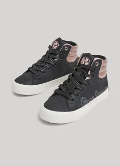 Girl Pepe Jeans Ottis Padded Platform Trainers