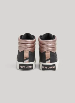 Girl Pepe Jeans Ottis Padded Platform Trainers