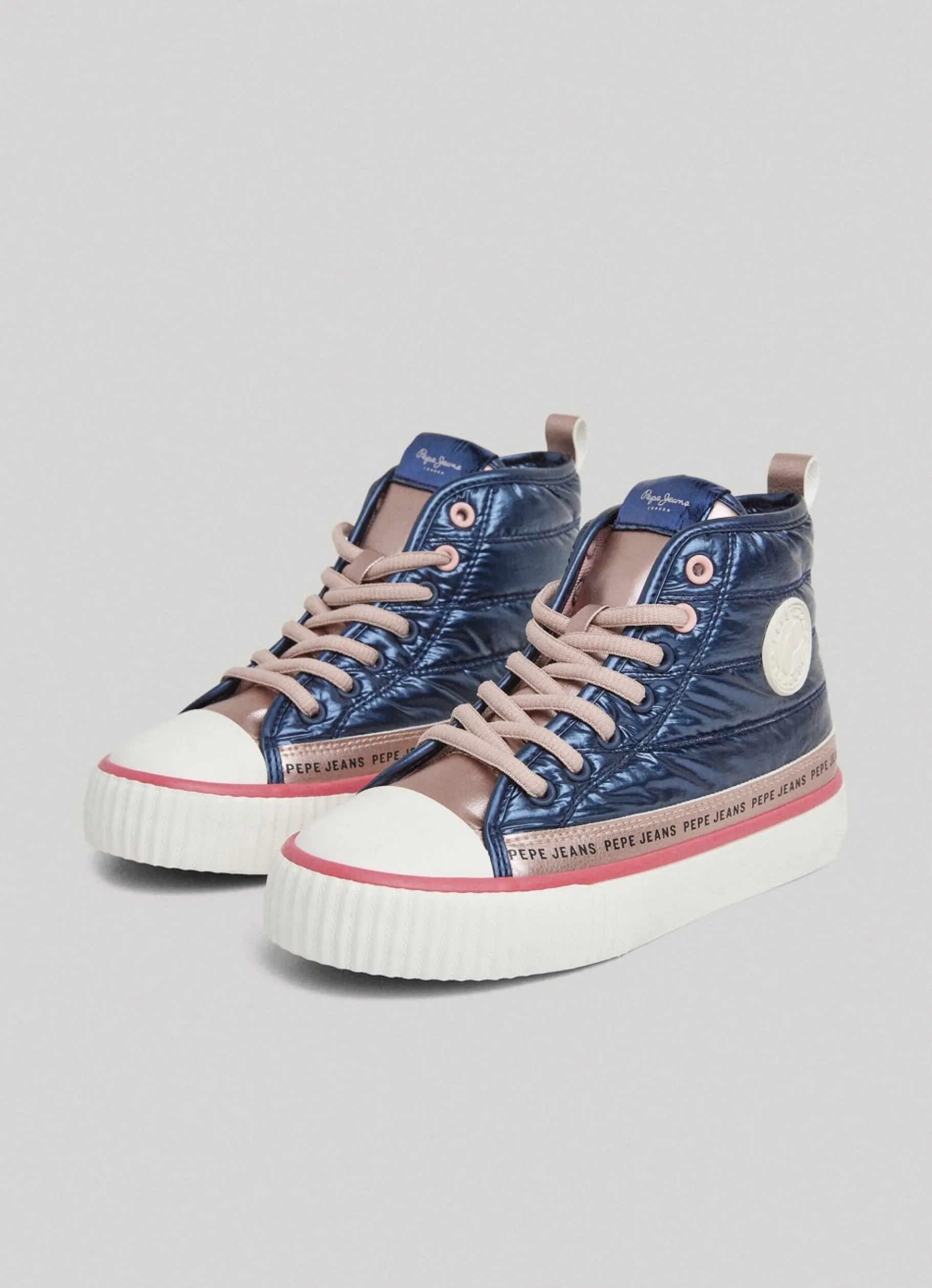 Girl Pepe Jeans Ottis Pray Platform Trainers