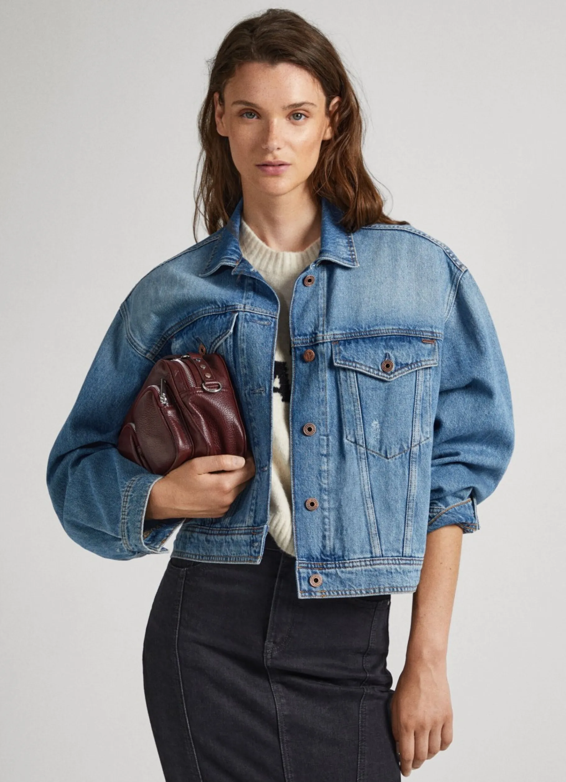 Women Pepe Jeans Oversized Jacket